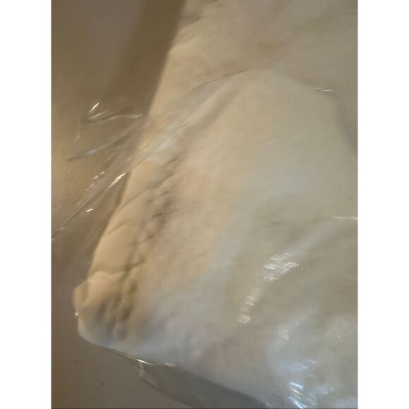 Vintage Beacon Baby White Acrylic Satin Trim Animals Fawn Crib Blanket Size 40 x - Picture 4 of 4